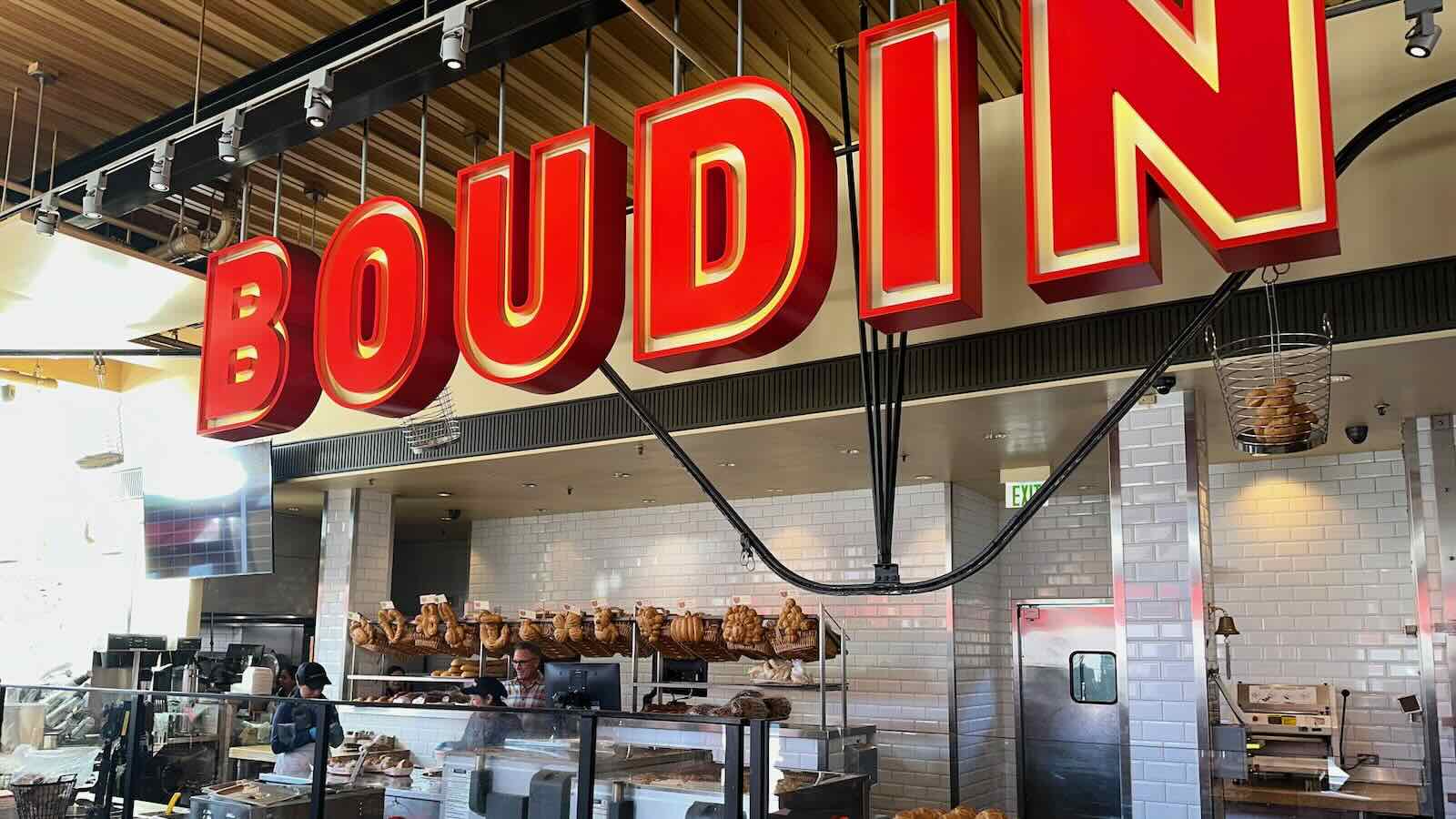 Boudin Bakery in Fisherman's Wharf