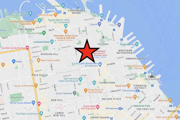 Chief Sullivan's Location