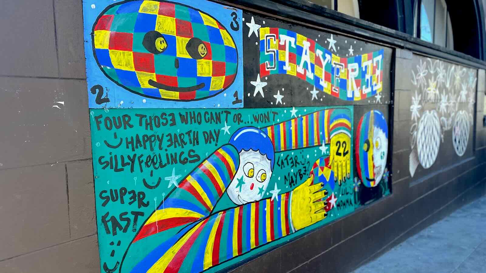 Murals in Haight Ashbury