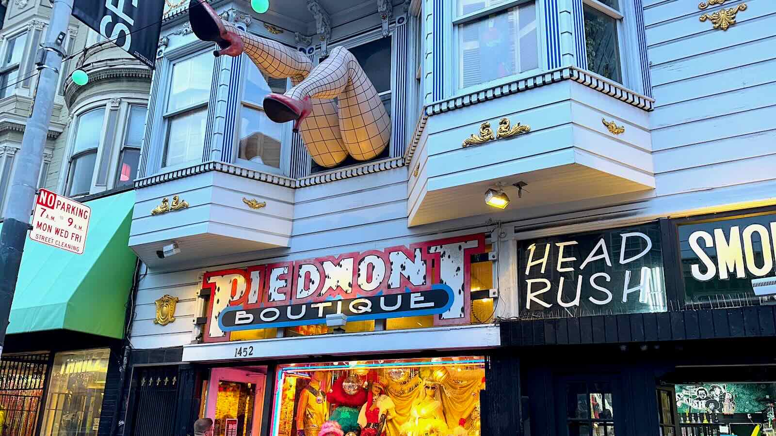 Legs on Haight Street