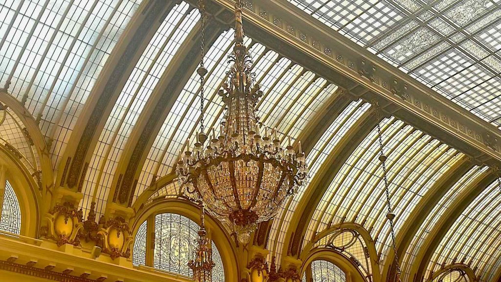 Palace Hotel Chandelier in The Garden Court