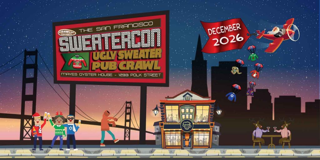 San Francisco Ugly Sweater Pub Crawl